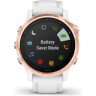 Часы GARMIN FENIX 6S PRO WHITE ROSE GOLD WITH WHITE BAND 010-02159-11