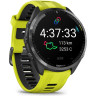 Часы GARMIN FORERUNNER 965 CARBON GRAY DLC TITANIUM BEZEL WITH BLACK CASE AND AMP YELLOW/BLACK SILICONE BAND 010-02809-12